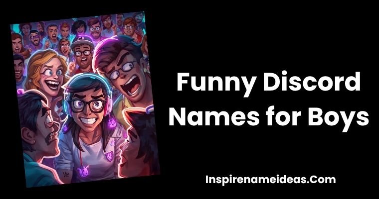 Funny Discord Names for Boys