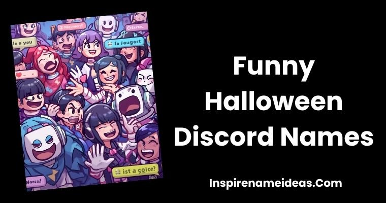 Funny Halloween Discord Names