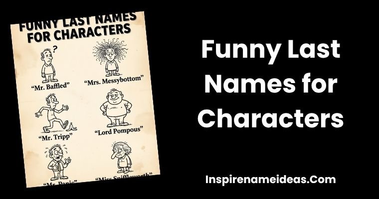 Funny Last Names for Characters