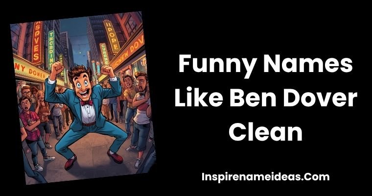Funny Names Like Ben Dover Clean