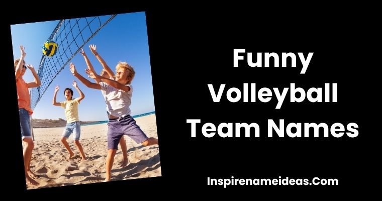 Funny Volleyball Team Names