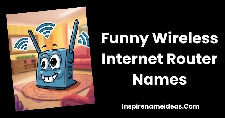 Funny Wireless Internet Router Names