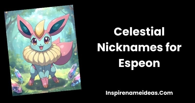 Celestial Nicknames for Espeon
