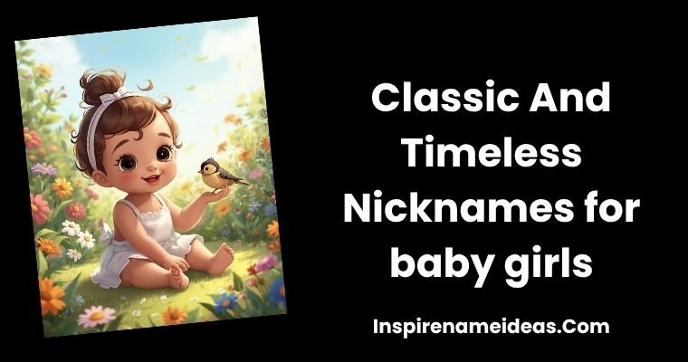 Classic And Timeless Nicknames for baby girls