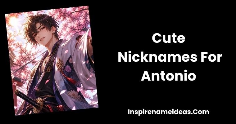 Cute Nicknames For Antonio