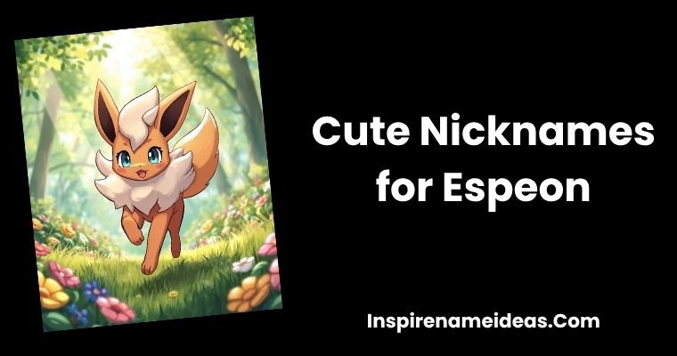 Cute Nicknames for Espeon