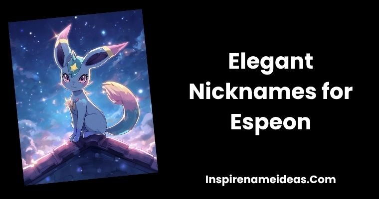 Elegant Nicknames for Espeon