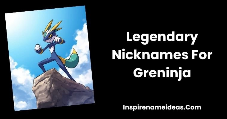 Legendary Nicknames For Greninja
