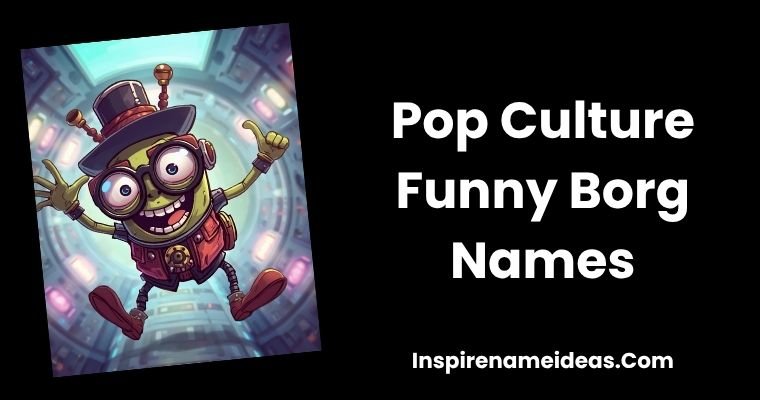Pop Culture Funny Borg Names
