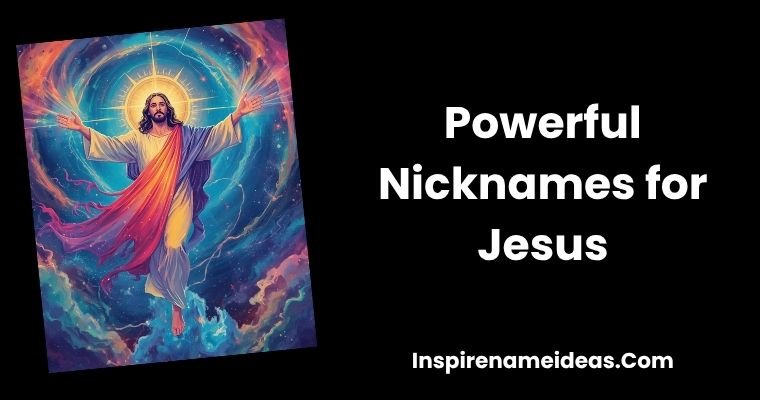 Powerful Nicknames for Jesus