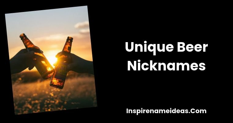 Unique Beer Nicknames