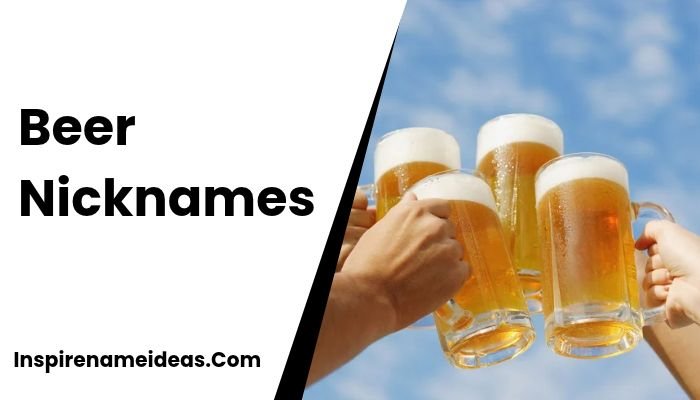 Beer Nicknames
