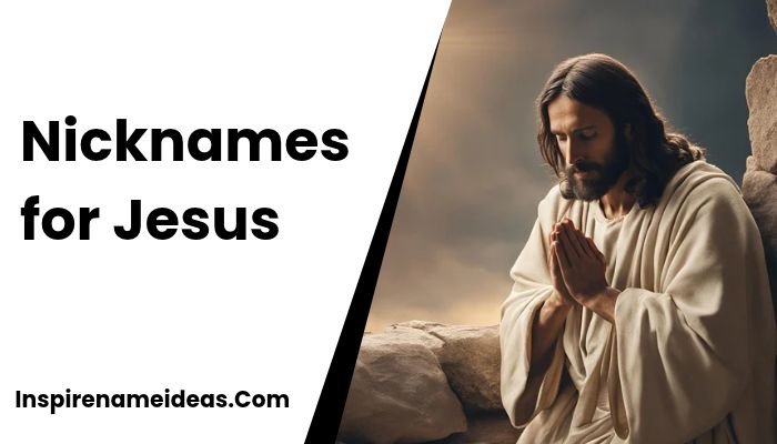 Nicknames for Jesus